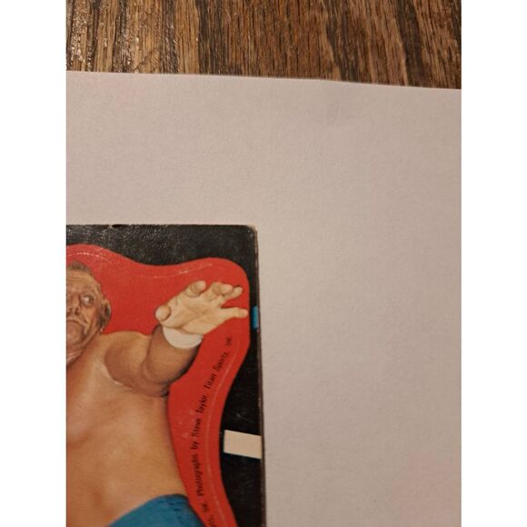 Vintage 1985 WWF Hulk Hogan Sticker Card #22 Titan Sports WWE Wrestling - Picture 4 of 6